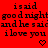 Red background with repeated black text and heart symbols in a pattern