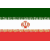 Static 50x50 pixel buddy icon featuring a stylized red and white emblem centered on horizontal green-white-red stripes resembling the Iranian flag, with visible dithering and pixelation in the striped background.