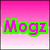 Four distinct pixelated images arranged in a : pink gradient background with 'Mogz' text, green textured background with 'Rules' text, red gift box with 'OK!' text, and silver crown