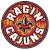 Circular pixelated icon with fiery red and orange background featuring repeated white text "ENERGY" in a circular pattern around a central black-and-white symbol.