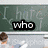 A pixelated classroom scene with a chalkboard displaying 'I hate School' and two text overlays reading 'who' and 'doesnt'.