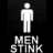 Static pixel art icon featuring a white stick figure on black background with stylized text below.