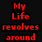 A static image featuring three distinct with text and symbolic imagery against a black background