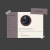 Pixelated static image of a document with a circular dark emblem on white background, gray sidebar and header elements.