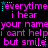 Pixelated text repeats across a black background with cyan star accents, displaying phrases in bright pink lettering.