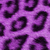 Purple and black leopard print pattern with irregular dark spots on a light purple background.