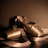 Pixelated image of a person in motion with text overlays reading strength power point stretch love dance releve plie this is my passion so i DANCE my little heart out.