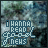 Pixelated icon with 'I WANNA READ' text above 'social news' in blue and white, set against a blurred background of greenery.