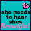 Two side-by-side animated frames of a pixel art buddy icon with cyan background, pink heart symbol, and text elements showing color changes between frames.