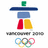 A static digital image featuring a pixelated Inukshuk, Olympic rings, and text reading "ROAD TRIP TO VAN CITY" in blocky black letters.