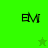 Green background with four 'EM' icons and two star symbols in different positions across frames.