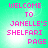 A static image displays 'WELCOME TO JANELLE'S SHELFARI PAGE' in pink pixelated text on a green gradient background with light effects.