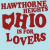 Static 50x50 pixel buddy icon featuring red text on a light blue background with the phrase "OHIO LOVERS" and partial top text, including a heart symbol replacing the O in OHIO.