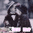 Animated contact sheet of 11 frames showing a person in dark clothing with repeated text "kiss me" and one frame featuring a pink heart outline over the image.