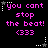 Pixelated text and star symbols on a black background with pink and white elements.