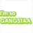Green and blue text overlays with a pixelated blue gun graphic on white background, labeled "SQUIRT GUN!" in pink.