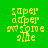 Four display identical pixelated yellow text on solid backgrounds: green, gray, pink, and olive green
