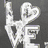 nine distinct 'love' designs with varied typography, colors, and backgrounds including heart symbols, pixelated textures, and solid color fields