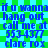 Blue text on a green and light blue checkered background repeats the phrase "if u wanna hang out call me at 553-4377 clare rox" in two identical vertical