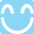 Light blue background with white curved shapes forming a pattern and text reading 'blink-182 <3' in pixelated font.