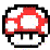 Three pixelated mushroom icons with red, green, and purple caps sit above two of red text reading NOT ALL ARE GOOD FOR YOU!