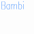 Animated sequence of text overlays and a small image showing 'Bambi', 'Thumper', 'Flower', 'BFF', 'forever' in various colors, with the final frame containing an anime-style character scene.