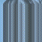 Pixelated anime-style character with gray hair and blue eyes, transitioning from a side profile to full face view