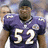 Pixelated image of a football player in a purple jersey with number 52, next to purple text reading 'Lewis is BEAST! GO #52' on black background.