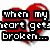 A four- with pixelated text and images: a broken heart, people in graduation caps, two women lying down, and pink background with 'i know i still have my sistas' text