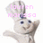 Animated icon of a smiling dough-like character with a chef's hat, waving, overlaid with pink text reading 'lauren marissa and annak are my biffers :)'.