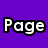 Four quadrant with text labels: 'Page' on purple, 'Talia' on pink, 'Demarest' on blue, and empty gray quadrant