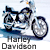 A 2x2 contact sheet of a motorcycle icon with two visible frames showing the same bike from slightly different angles, featuring text and branding elements.