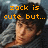 A four- shows a person with dark hair and a gray hoodie, with orange text in each reading 'zack is cute but...', 'do you know who even cuter', and 'matti'
