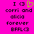 Pixelated text and symbols on a bright pink background with one green heart symbol.