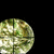 Six circular frames show a pixelated green-and-brown landscape with crosshairs, one frame containing a red splatter.
