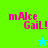 Pixelated text 'mAlce GaiL!' in pink on green and cyan backgrounds with a blue star and green star in different positions.