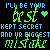 Pixelated text-based buddy icon with repeated phrases and heart symbols on black background, displayed in a 2x2 contact sheet layout showing three animated frames.