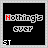 Animated pixel art sequence showing text phrases changing across frames with red character highlights on black background.