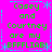 Bright pink background with green text reading "Casey and Courtney are my BFFLIAE!" repeated in a pattern, bordered by cyan pixelated lines and star shapes
