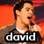 A four- shows a person holding a microphone against an orange background, with text overlays changing