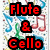 A static image with three vertical text sections on a background of colorful musical notes, featuring red, yellow, green, blue, and pink text.