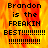 Pixelated text on a fiery background with repeated exclamation marks and dotted lines.