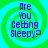 Four identical display a green and cyan spiral background with purple text reading 'Are You Getting Sleepy?' in a pixelated font