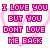 A 4x3 contact sheet of animated AIM buddy icons featuring pink pixelated text and hearts on a white background, with variations in text color and animation effects across frames.