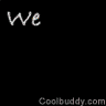 Animated sequence showing multiple figures with text 'we are the OUTCASTS' above them, transitioning from black background to white background.