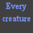 Pixelated image with blue text reading 'Every creature on this earth dies alone.' and white text 'Donnie Darko' next to a person's face.