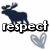 A static image with four moose silhouettes and heart shapes, featuring text elements 'respect', 'the', and 'moose' in distinct styles.