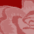 A static contact sheet of a 3x3 grid showing frames from an animated icon featuring red and white text over pink floral background with 'THE SPILL CANVAS' branding.
