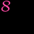 A 4x4 contact sheet of animated frames showing variations of 'I love you' text with heart symbols on a black background, featuring pink and yellow text elements.