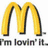 Animated icon shows yellow McDonald's 'M' logo with text "I'm lovin' it." changing to purple overlay reading "I hate" over the logo.